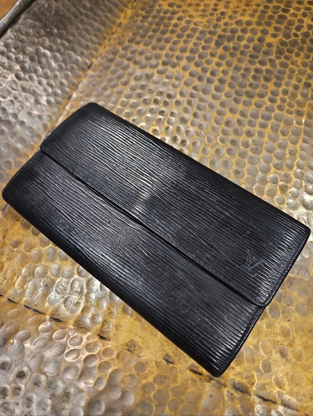 Louis Vuitton Epi Leather Women's Wallet Black